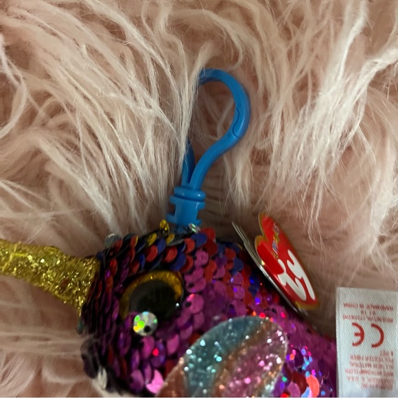 Ty “Calypso” flippables Limited Collection Norwal keychain - Picture 2 of 9